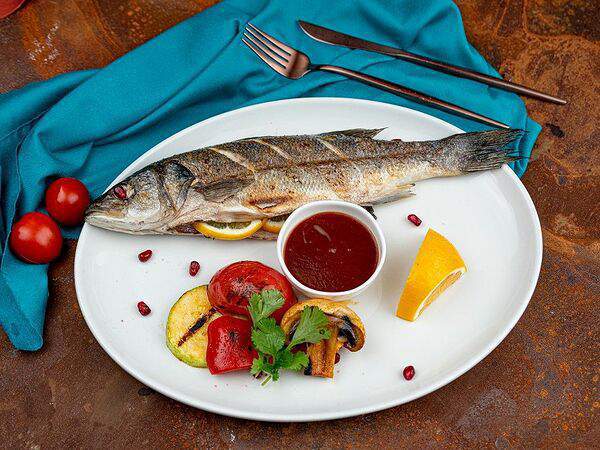 Легенды юга - Сибас на мангале