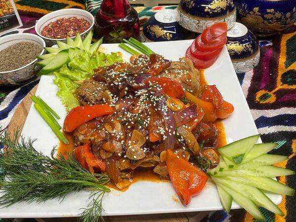 Самарканд халял - Мясо по-афгански