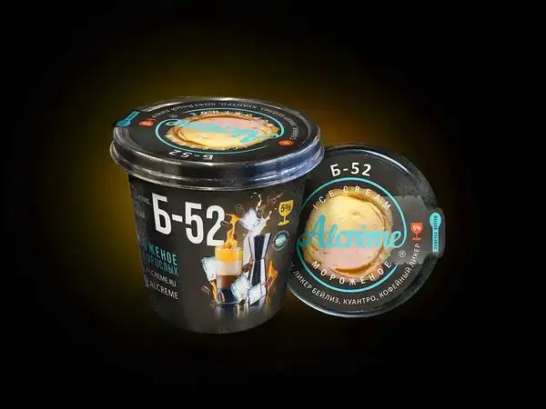 Alcreme - Мороженое в стаканчике Б-52