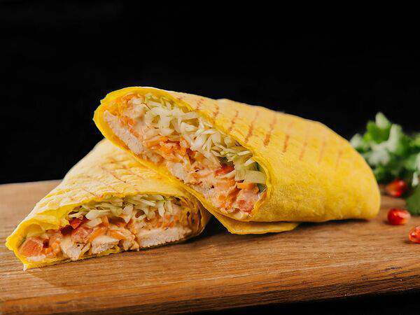 Crash Лаваш - Шаурма из баранины в сырном лаваше