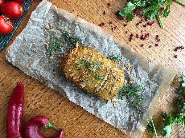 Лето на поляне - Печеный картофель с грузинскими специями