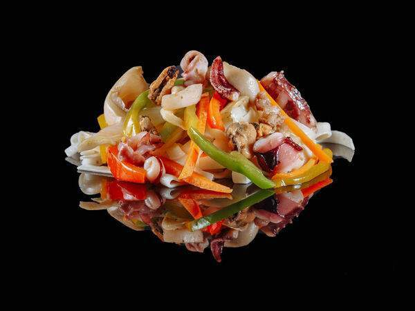 Fishka - Вок Яки удон с морепродуктами