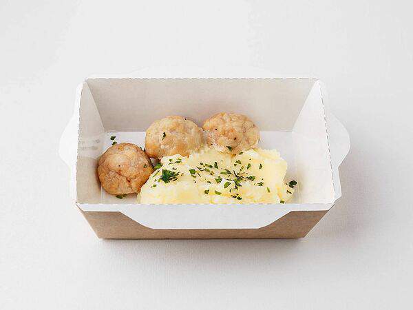 Ulandy Cafe - Рыбные котлеты с рисом