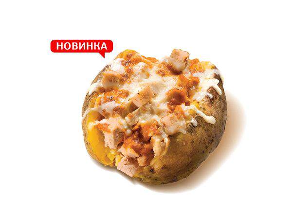 Крошка Картошка - Гриль Чиз с курицей
