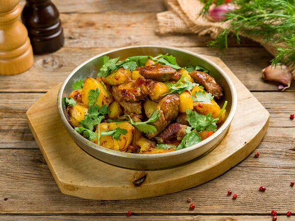 Кафе Лада - Телятина по-домашнему