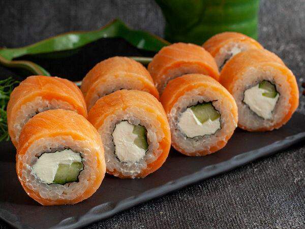 Большие Тарелки - Филадельфия Классик с огурцом