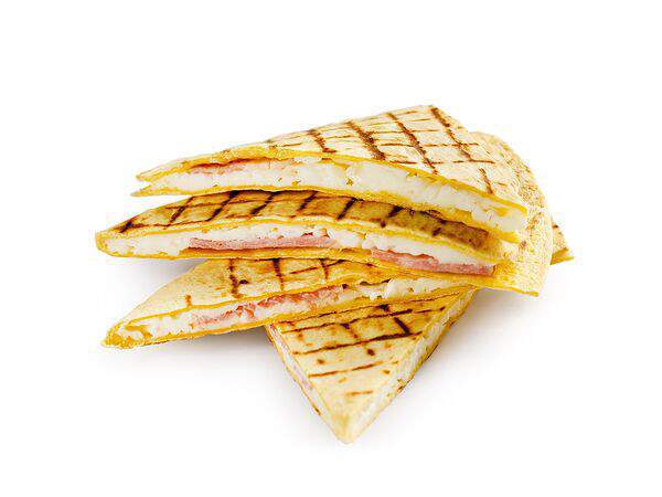 #Многопицца - Кесадия с сыром и беконом