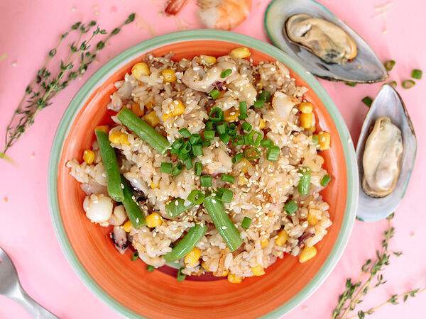 Василий - Жареный рис с морепродуктами