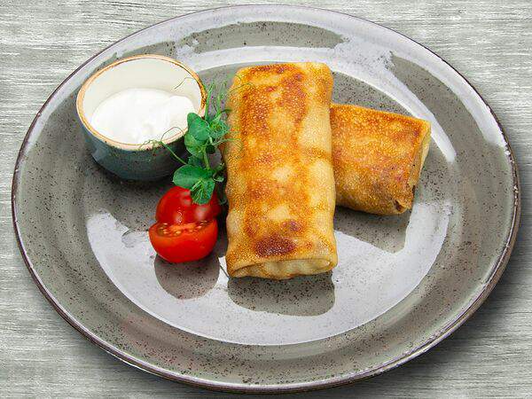 Лаврушка - Блинчики с мясом