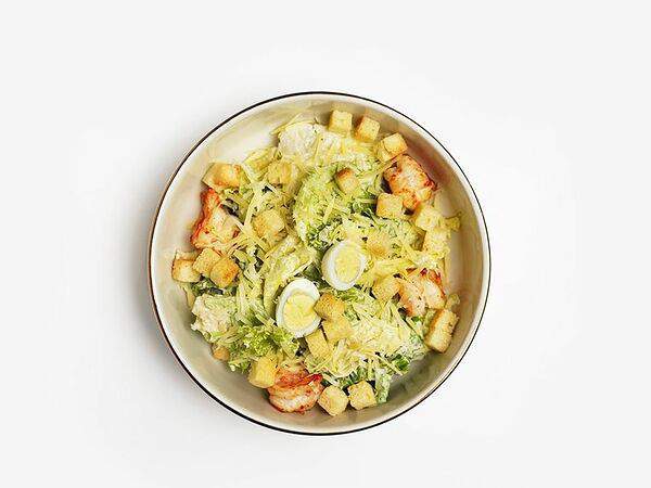 Голодный тако - Цезарь с креветками