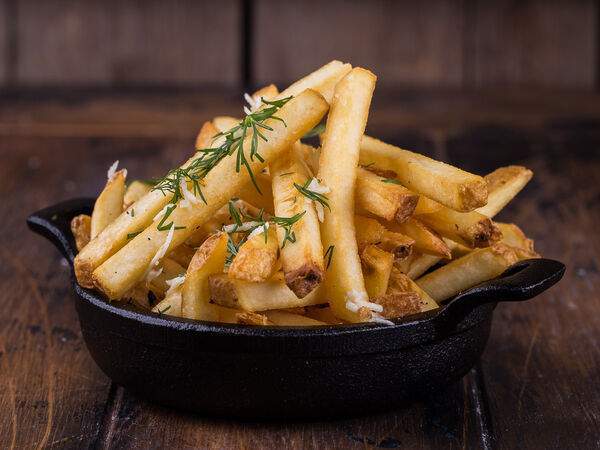 Бургерная лавка Краснодарский парень - Картофель фри чесночный