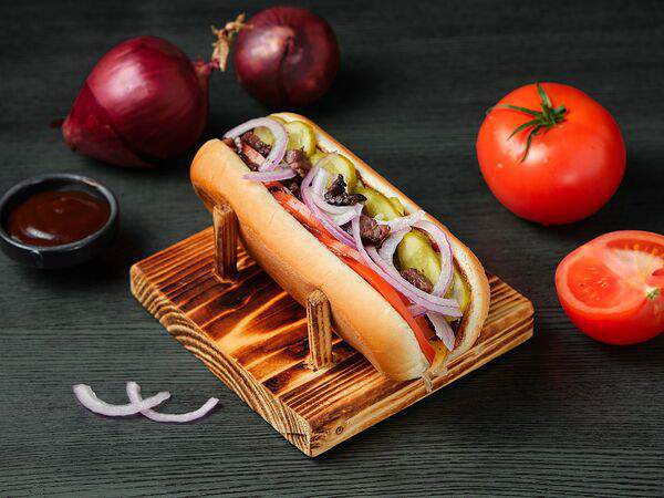 Чернозём - Хот-дог с телятиной