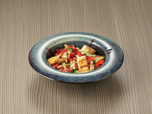 Джаст Смо - Салат летний с сыром на гриле