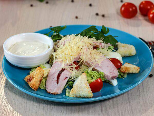 Aquarela - Цезарь с курицей