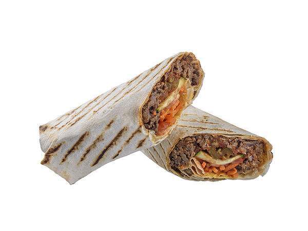 Зелёный ролл - С говядиной мини