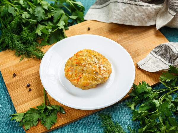 Ресторан быстрого обслуживания Вилка ложка - Котлета куриная с овощами