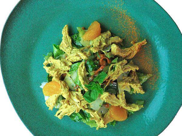 Философия - Салат с цыплёнком карри