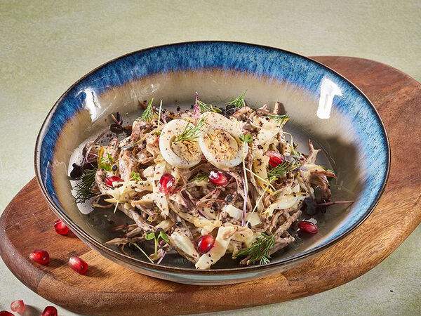 Кацо - Салат Гнездо перепелки