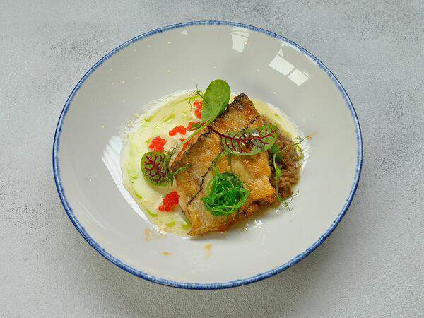 Базилик - Балтийский судак с полбой