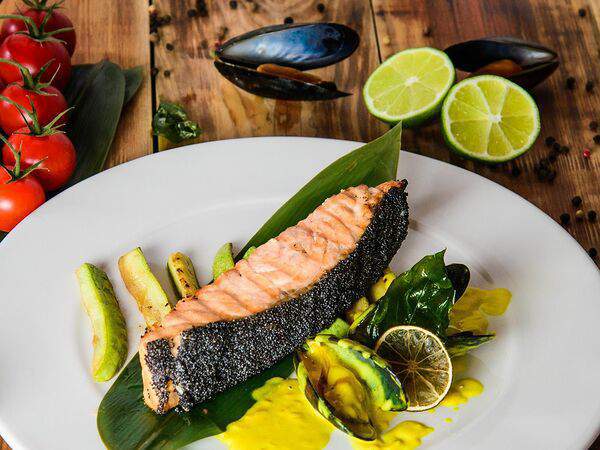 Парк - Лосось в маковой корочке