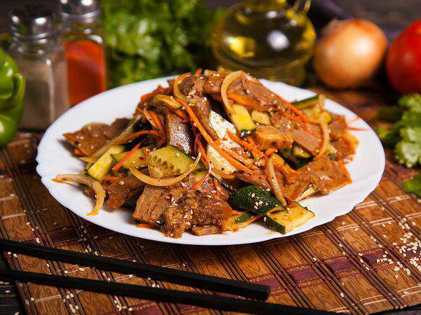 Кунгфу Панда - Салат Говядина с огурцом