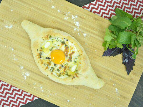 Это Хачапури и Пицца! - Хачапури с зеленью