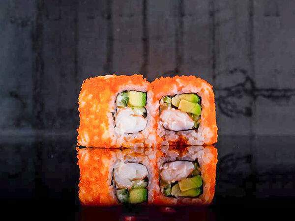 Рис - Ролл Калифорнийский с креветкой