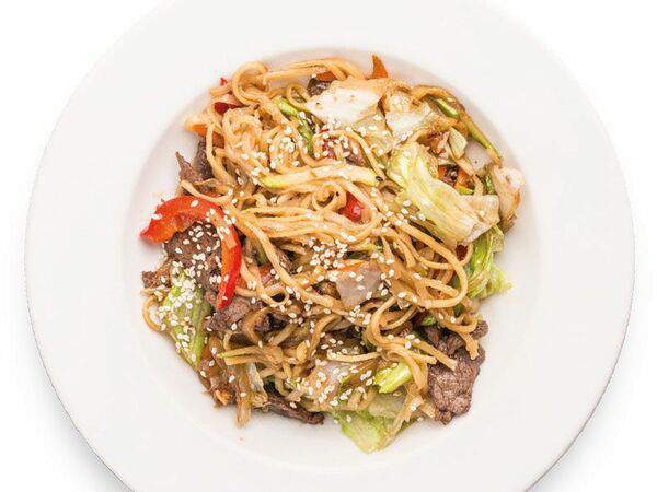 Фёст на Первомайской - Яичная лапша с говядиной