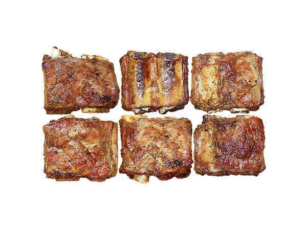 Ёлки-палки - Шашлык из свиных рёбрышек на углях