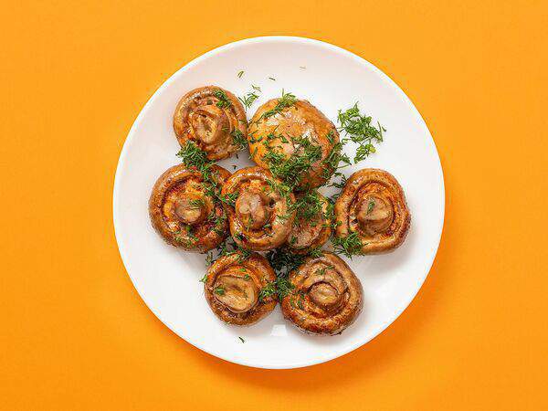 Piknik Food - Шампиньоны на мангале