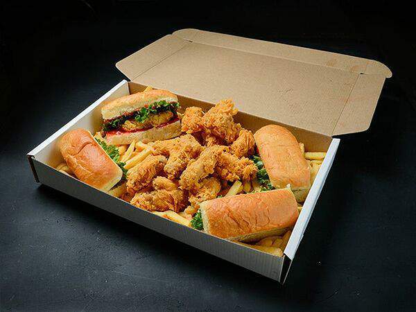 Курочка Рядом - Френдс Бокс Чикен-лонг-бургер и крылья