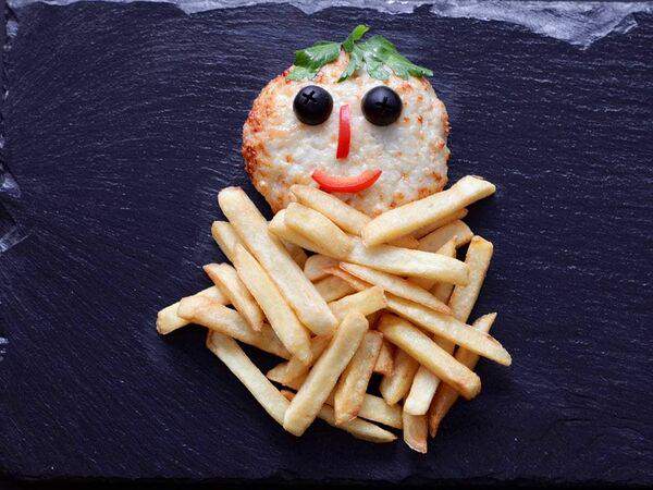 Хомяк - Котлетка Непоседа С Картофелем Фри