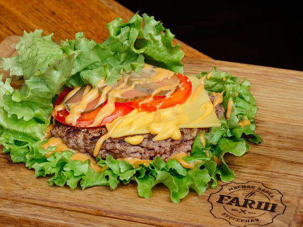 #FARШ - Чизбургер Farш в листьях