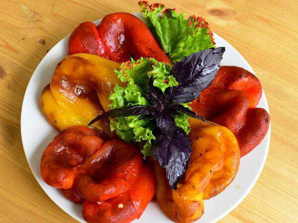 Вкусный дом - Перец болгарский на мангале