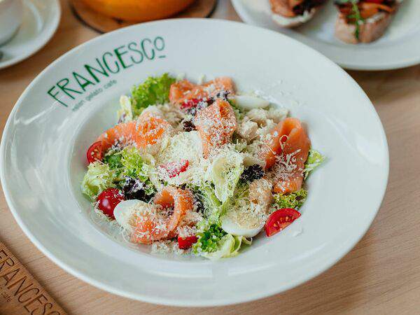 Франческо - Цезарь с лососем