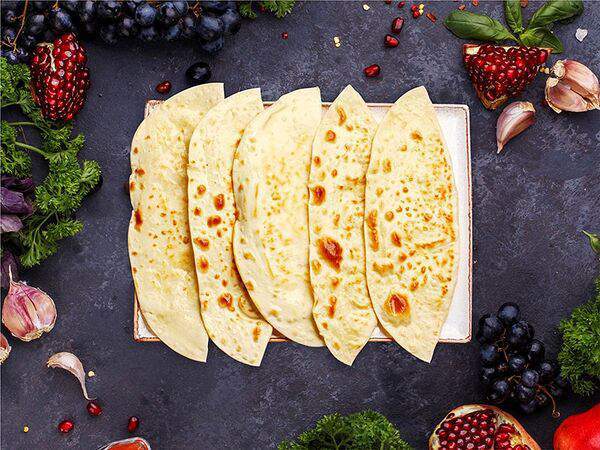 Пахлава - Кутабы с сыром и зеленью