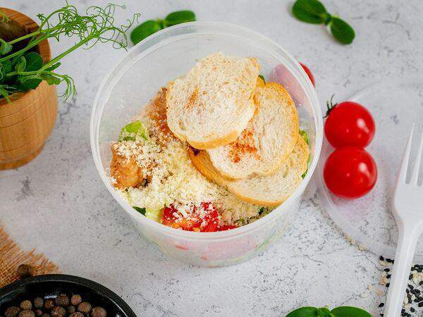 Едакит - Салат Цезарь с курицей