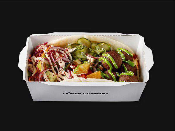 Doner company - Донер бокс с фалафелем