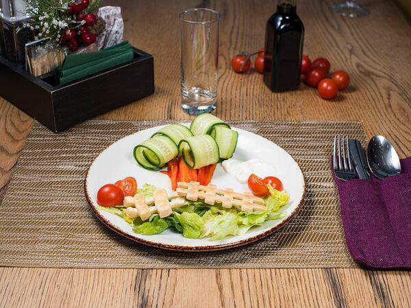 Базилик - Салат Овощная грядка