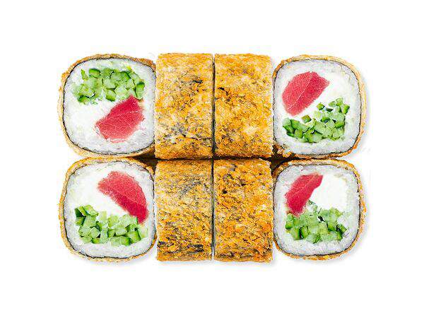 Белый рис - Туна темпура