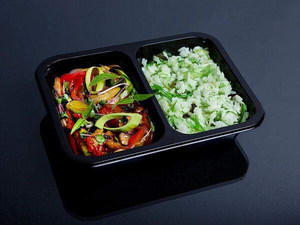 Fish & rice - Рис с чукой