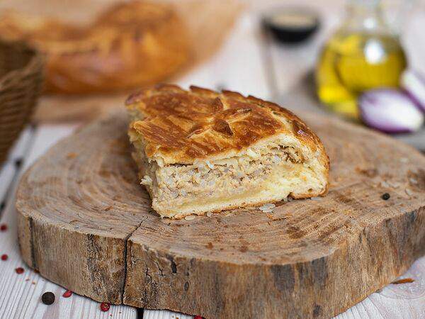Пекарня-пироговая Пироги - Пирог с индейкой и рисом