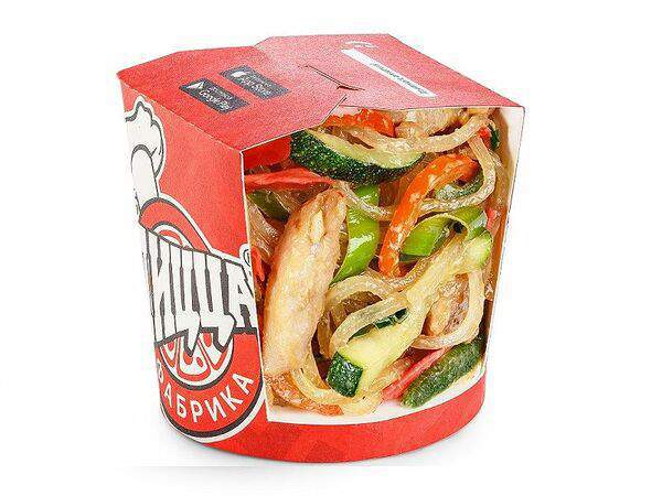 ПиццаФабрика - Харусаме с курицей и имбирем