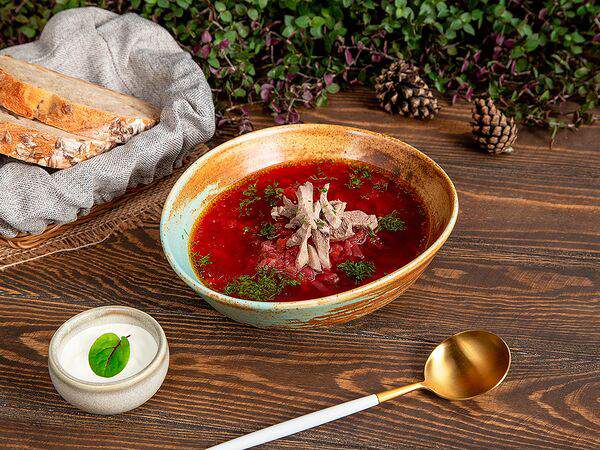 Ботаника - Борщ с говядиной и языком