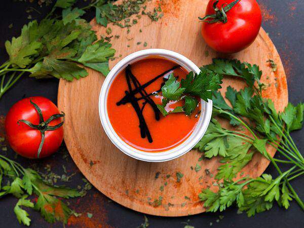 Имбирь - Томатный суп