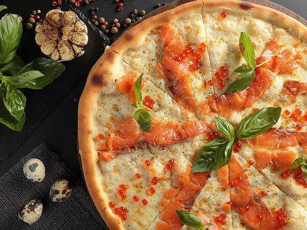 Пицца-магазин - Пицца Морская маленькая