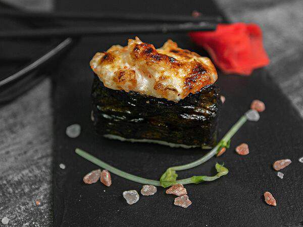 Мука и рис - Запеченные гунканы с креветкой