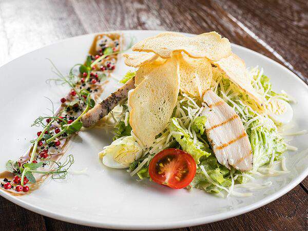 Чайхана Али-Баба - Цезарь с курицей