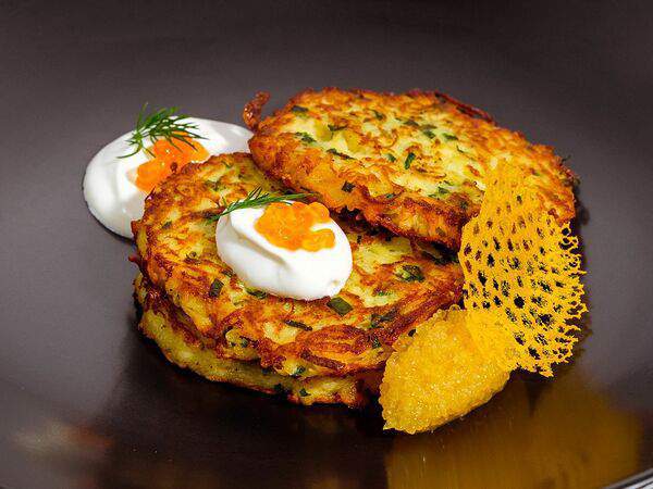 Царская охота - Драники с щучьей икрой