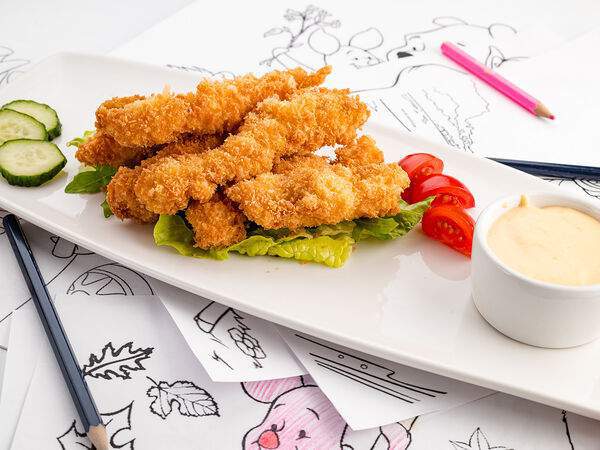 Udcкафе Upside Down Cake - Хрустящие куриные наггетсы